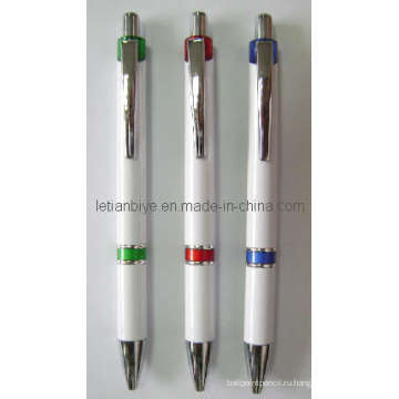 Рекламные пластиковая шариковая ручка, небольшое количество Добро пожаловать (LT-C014)